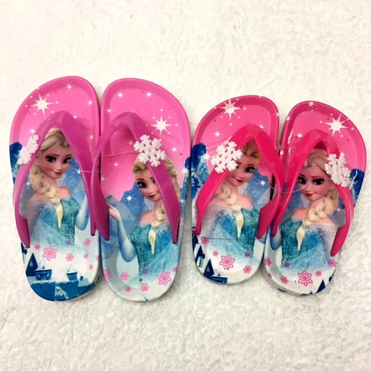 Kids beach shoes slippers cartoon slippers children flip flops