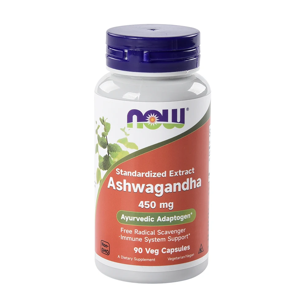 Herbal Supplements Organic Ashwagandha Root Extract Powder Capsules Anti Anxiety Relieve Stress Herbal Ashwagandha Capsules