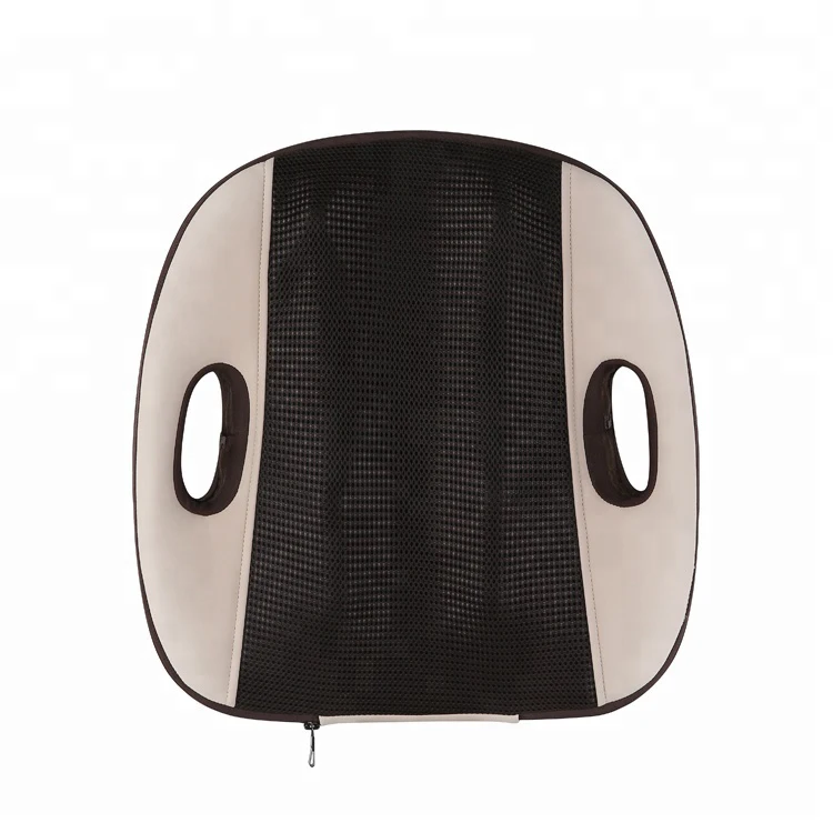 
electric massage pillow lumbar body neck back shiatsu massage lumbar cushion with heat 