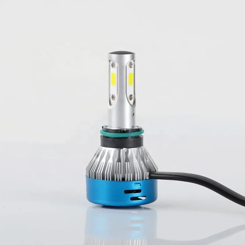 M3max фара мотоцикла H4 40 Вт 4000LM COB налобный фонарь на 3 светодиодах высокое ближнего и дальнего света лампы фары для с подсветкой AC DC
