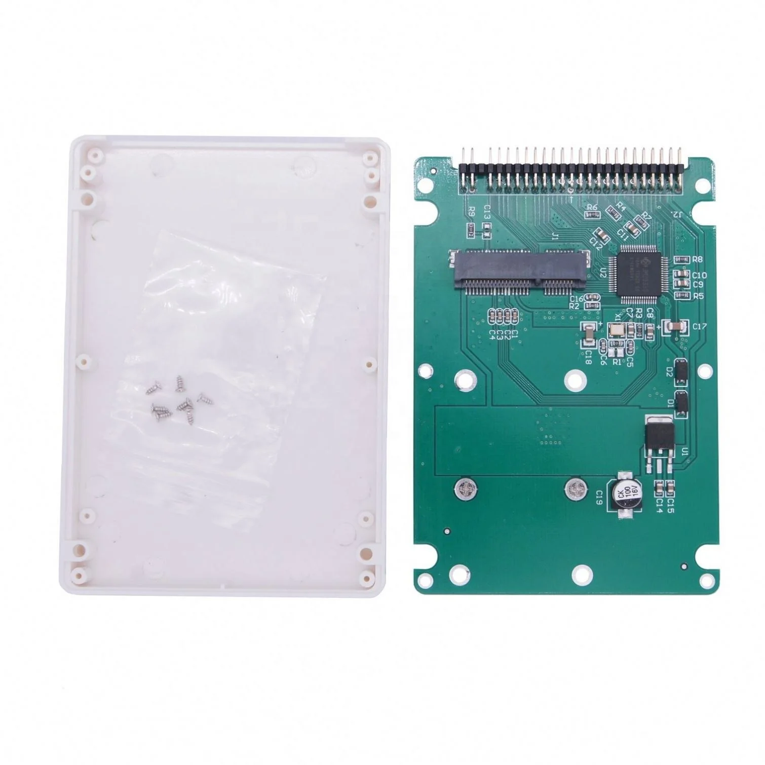 MSATA к IDE/SATA 2 5 дюйма адаптер Mini PCI-E SSD IDE 44pin твердотельный жесткий диск