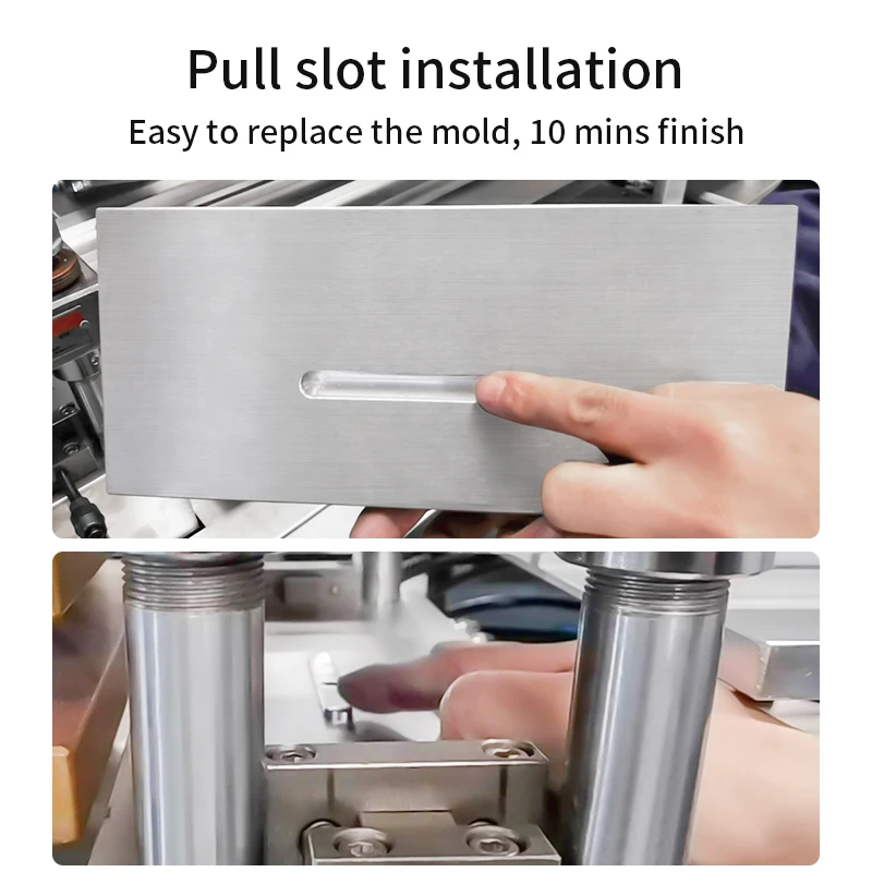 DPP-250 Automatic Flat Plate Alu Alu Tablet Capsule Packaging Pill Blister Sealing Forming Strip Blister Packing Machine