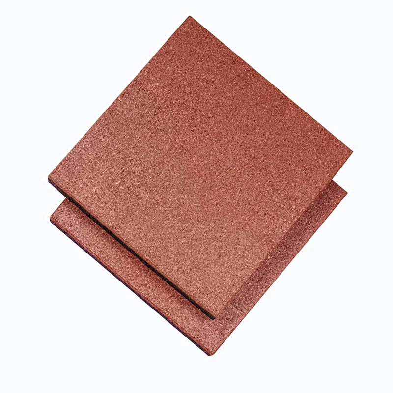 Wholesale Outdoor Safety 500X500x20mm Sport Solid Tile EPDM Interlocking Playground Rubber Flooring
