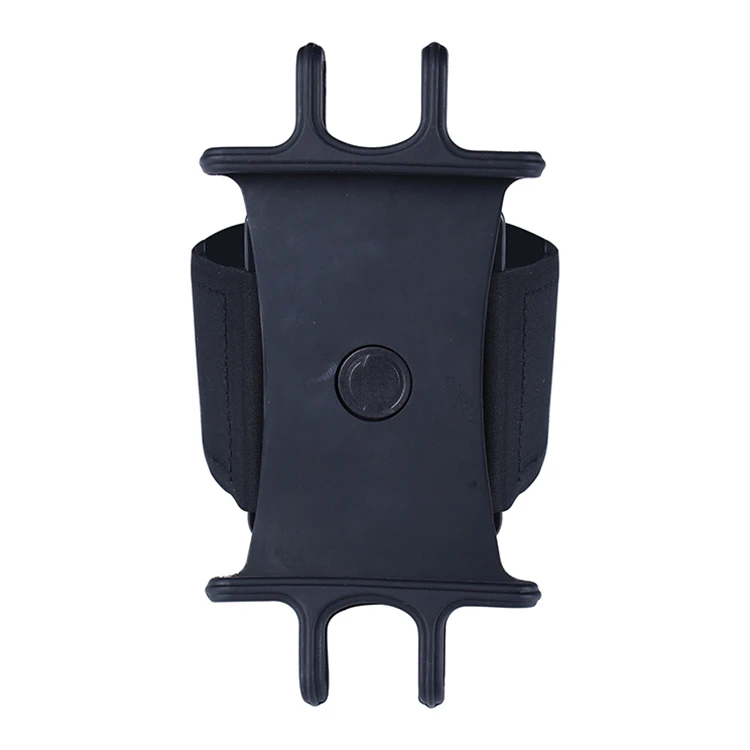Hot Zone Custom Sports Outdoor 360 Degree Rotation Fitness Running Silicone Phone Armband