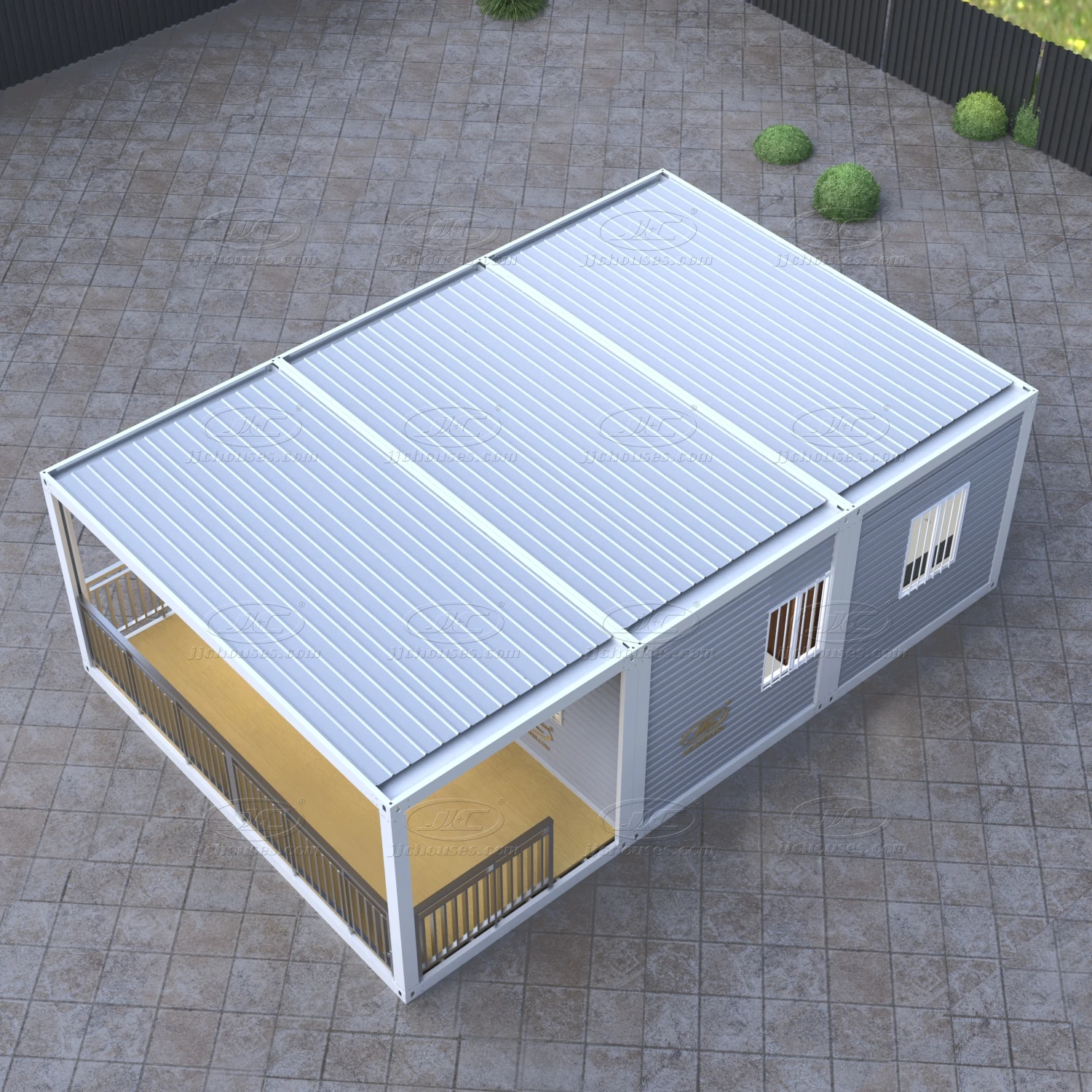 custom small custom luxury villa portable prefabricated home office living tiny container house prefab with 2 bedroom plans