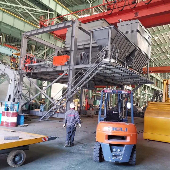 
30cbm Trucking Loading Port Eco Hopper On Truck 