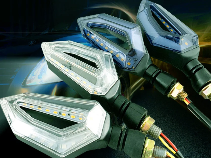 Motorcycle Signal Light 12V Led Lighting Indicator Motorcycle Turn Signal Light