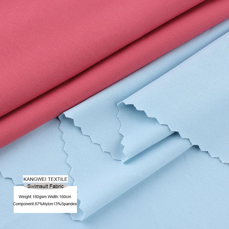 Factory Custom Cheap Low Price Textile Etiquete 86Nylon14Spandex Fabric Shirt Swimsuits For Women 2024