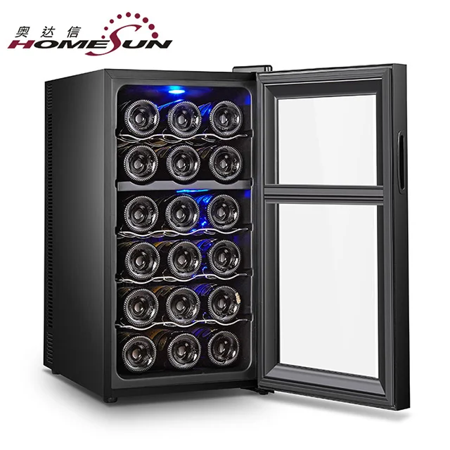 OEM-кулер для вина диспенсер двойные полки термоэлектрический шкаф с двойной