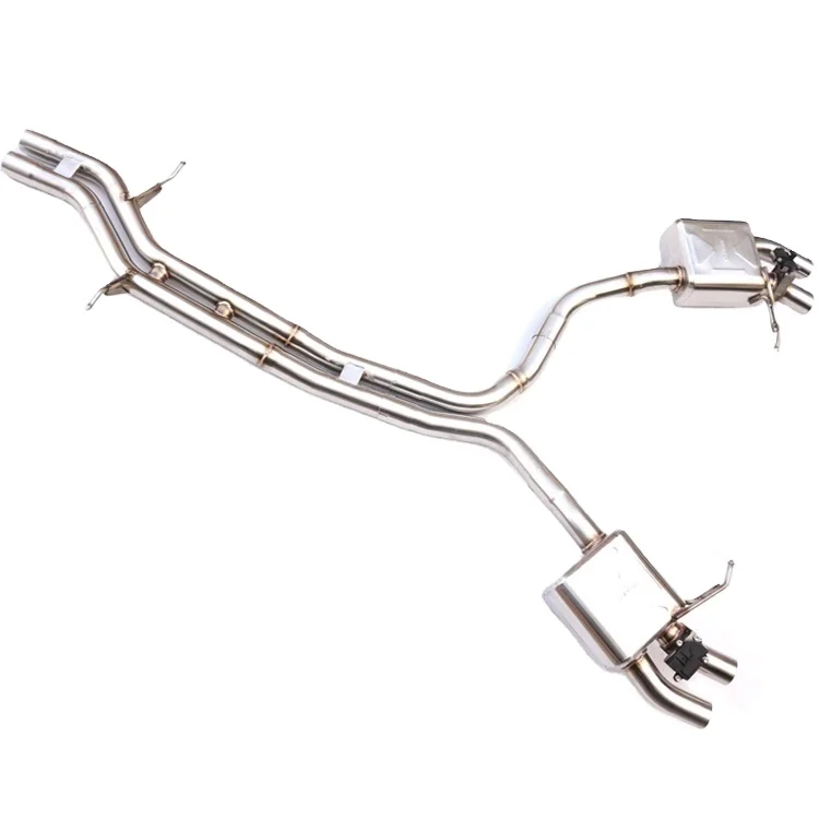 Высококачественные запчасти для глушителя выхлопной трубы из нержавеющей стали для PORSCHE MACAN