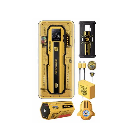 Игровой телефон Red Magic 7S Pro bumblebee, 5G, 6,8 дюйма, AMOLED, 1080*2400, 120 Гц, Qualcomm SD 8 + Gen 1, 4 нм, 5000 мАч, 135 Вт