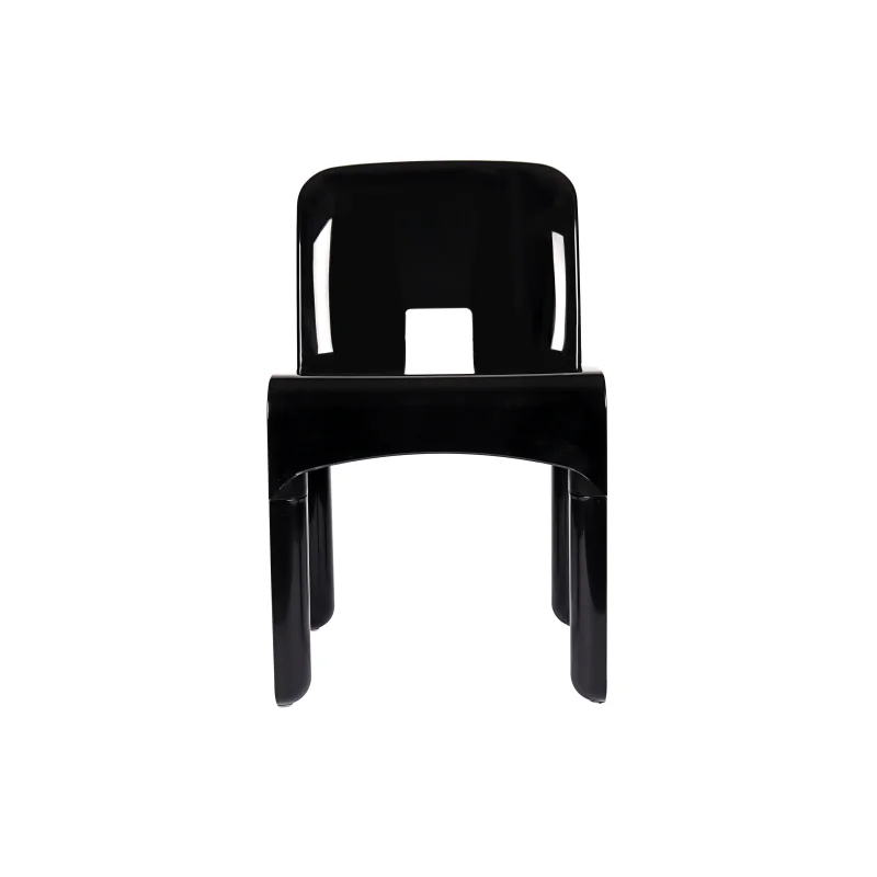 Wholesale Home Furniture Plastic Black Chair For Kids PP Design Dining Chairs Modern Chair Stackable