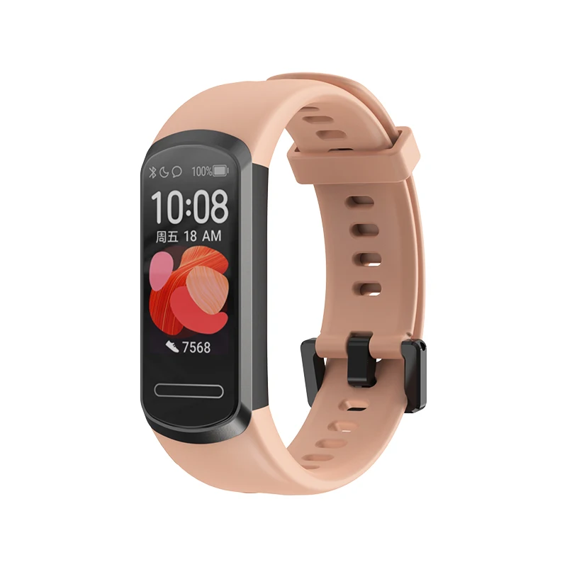 Высококачественный силиконовый ремешок для смарт-часов Huawei Band