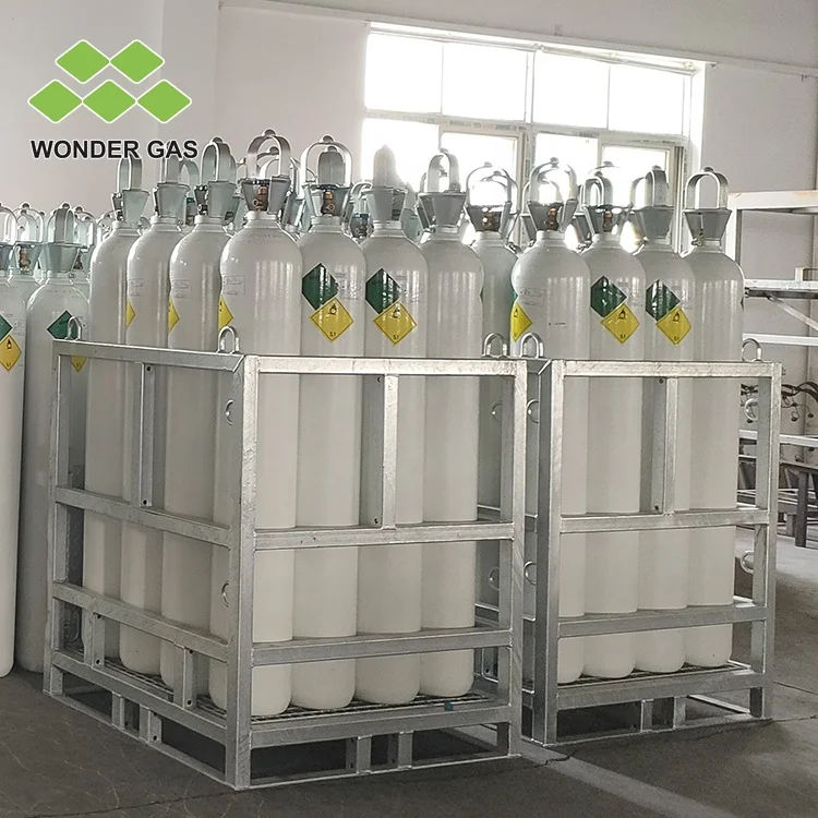 Wholesale 50L 200Bar High Pressure Medical Oxygen Gas Cylinder with TPED Certificate ISO9809 Standard CGA540 Valve