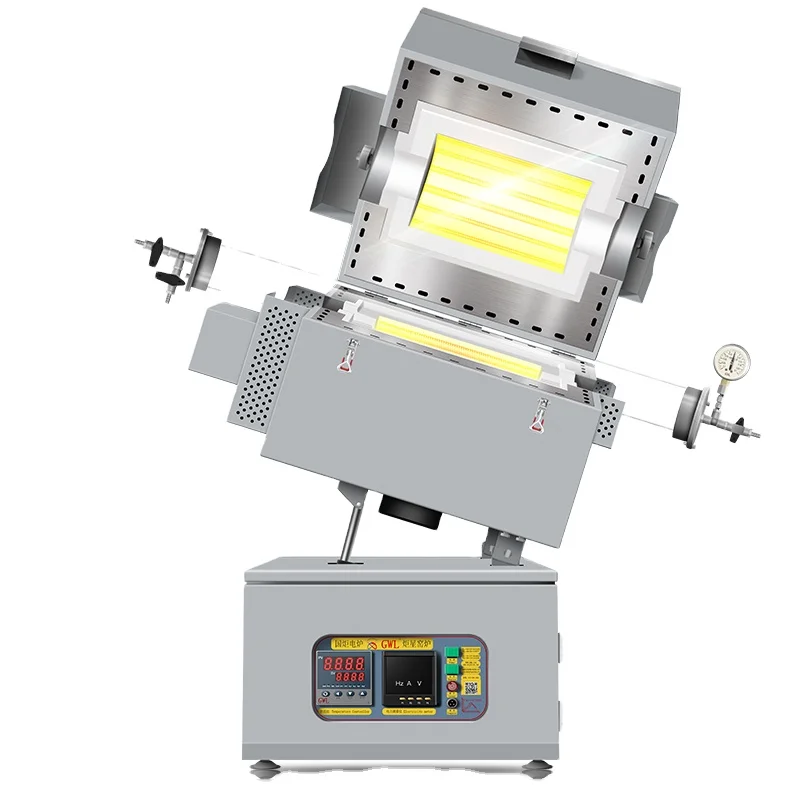 Laboratory Vacuum Heat Treatment  Resistance Pyrolysis Tube Furnace