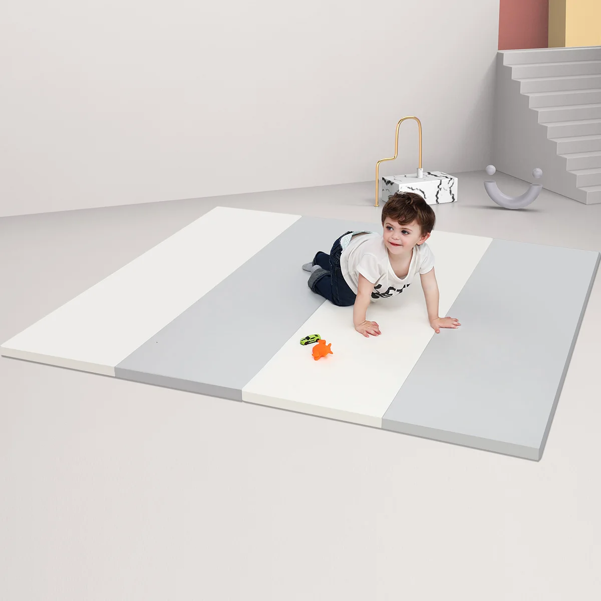 Baby Educational Mat Foldable XPE Foam Baby Play Mat Kid Playmat Crawling Children Play Mat for Todlers