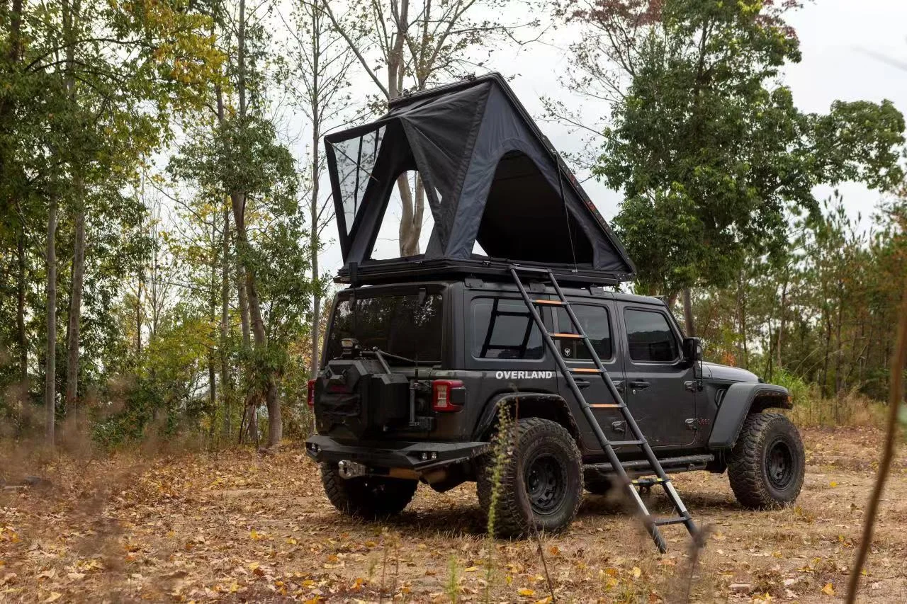 ENJOIN High Quality Hard Shell Roof Tent Aluminum Cover Luggage Rack Aluminum Car Roof Top Tent For Camping