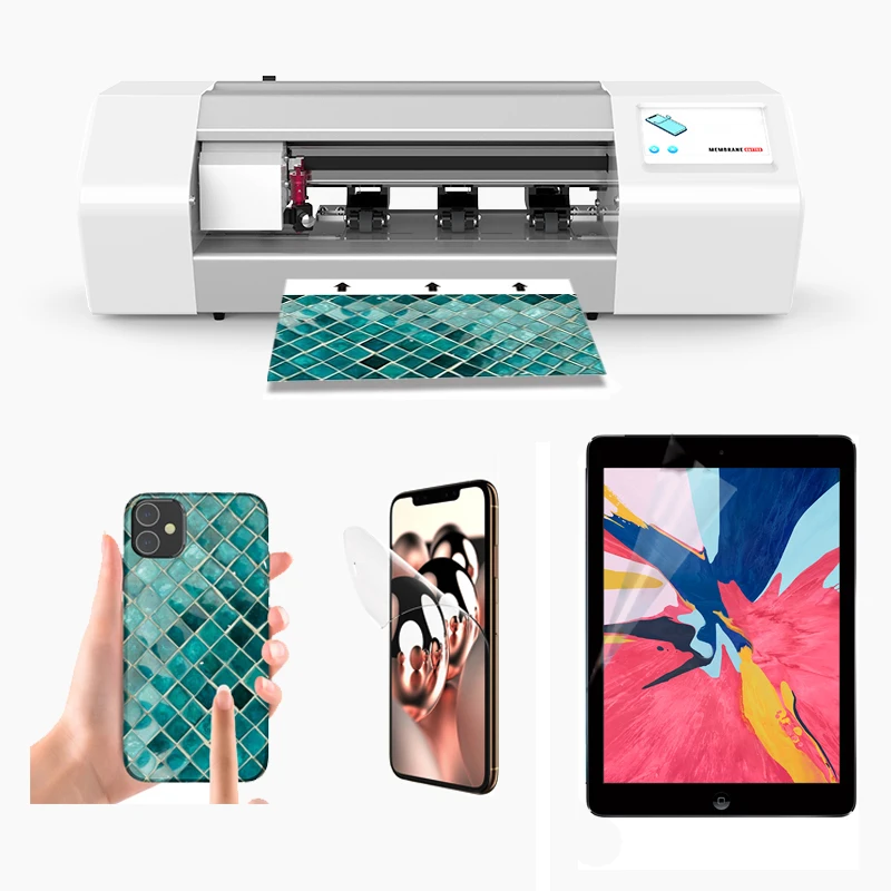 Camera protector phone screen protector tempered glass adhesive back cover screen film for cutter plotter cutting machine