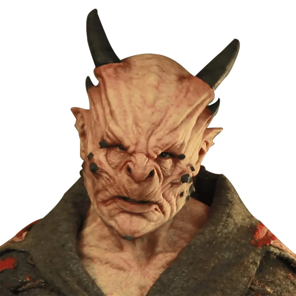 Wholesale Price Halloween Horns of warcraft masks hot sale horror masks cow devil horns spoof masks