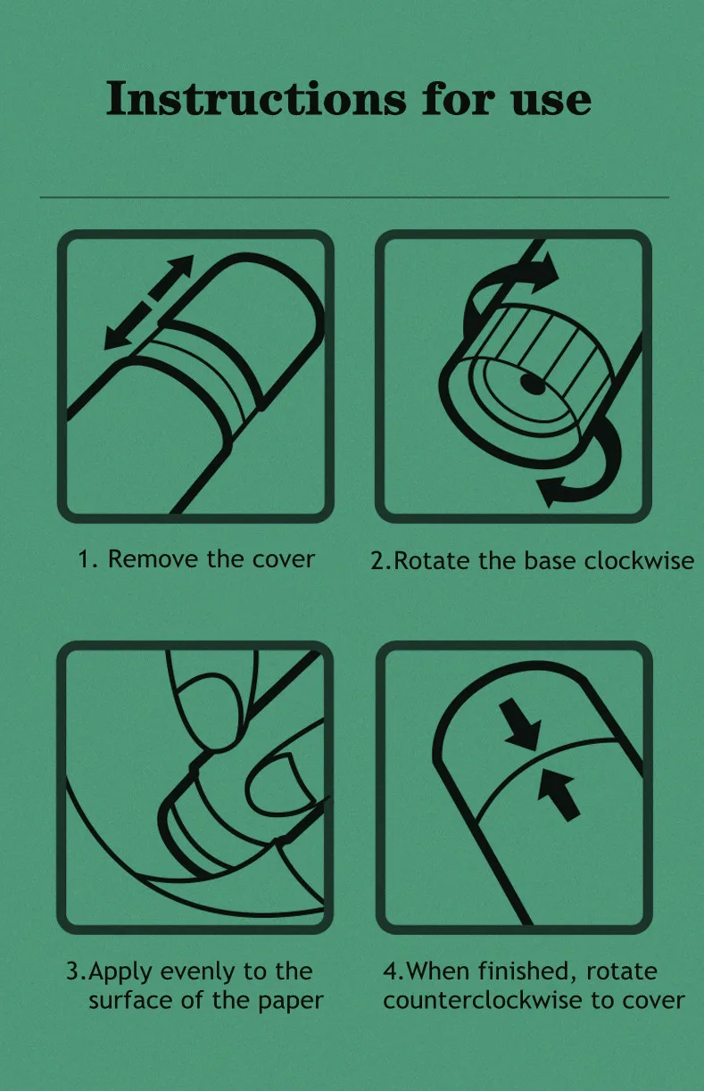 Non-Toxic Ultra Strong Adhesive Pvp Solid Glue Stick for Student and Office