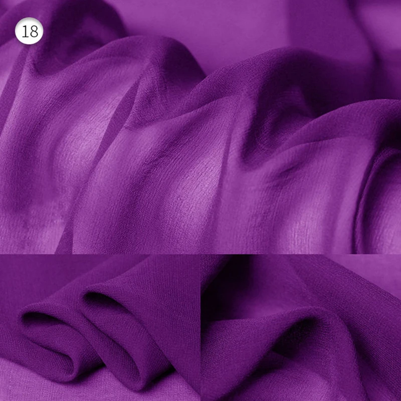 
 Оптовая продажа 114 см ширина окрашенная 8 мм 100% шелк мягкий гладкий шелк жоржет ткань для летнего платья  