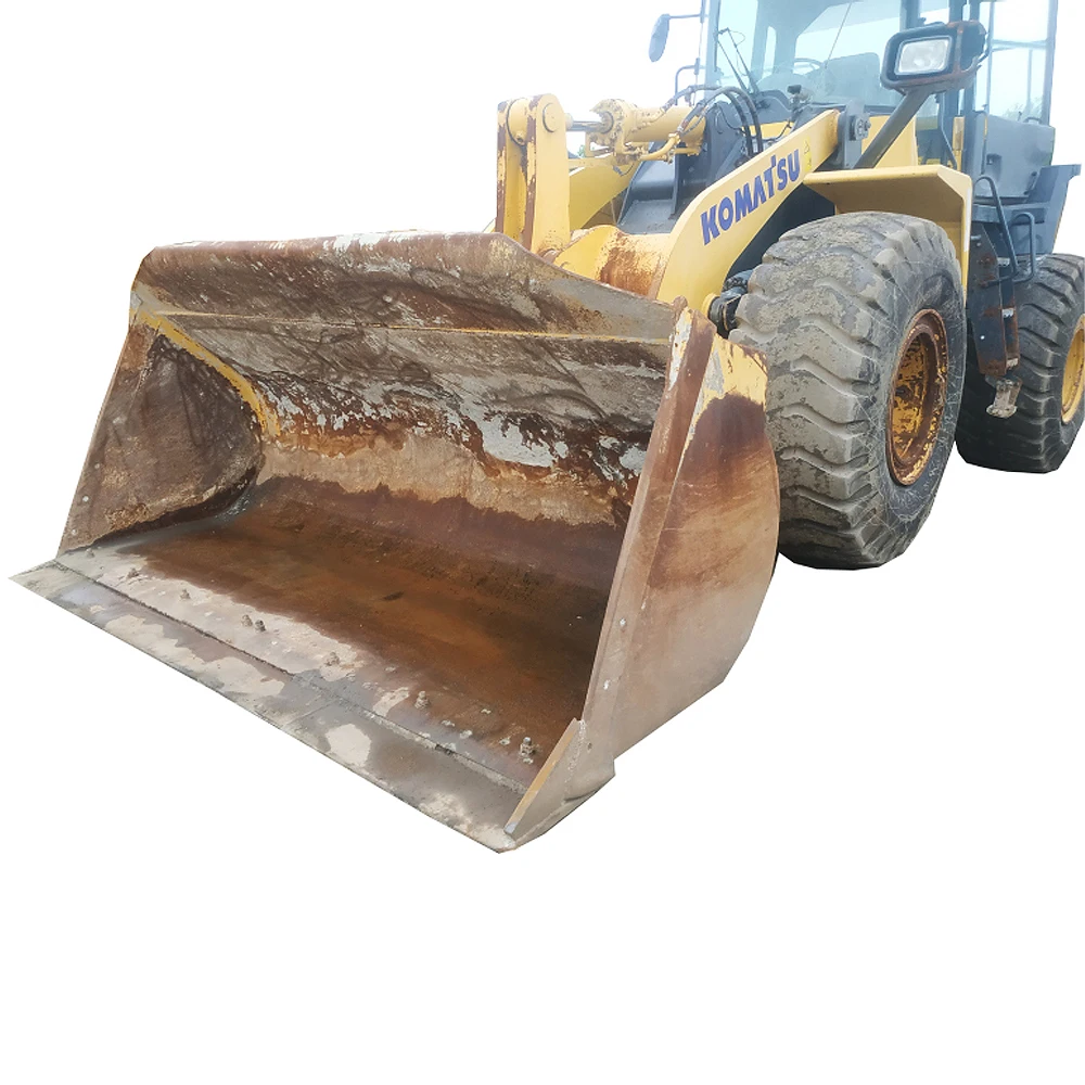 Горячая Распродажа Япония 5 тонн 3m3 Komatsu б/у WA380-6 WA380-3 WA470 wa320 фронтальный погрузчик для