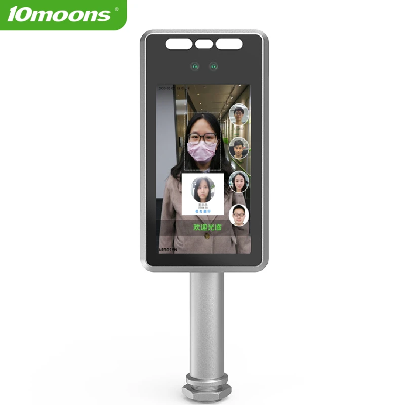 smart door lock with camera advance security techology android face recognition temperature detection and barcode