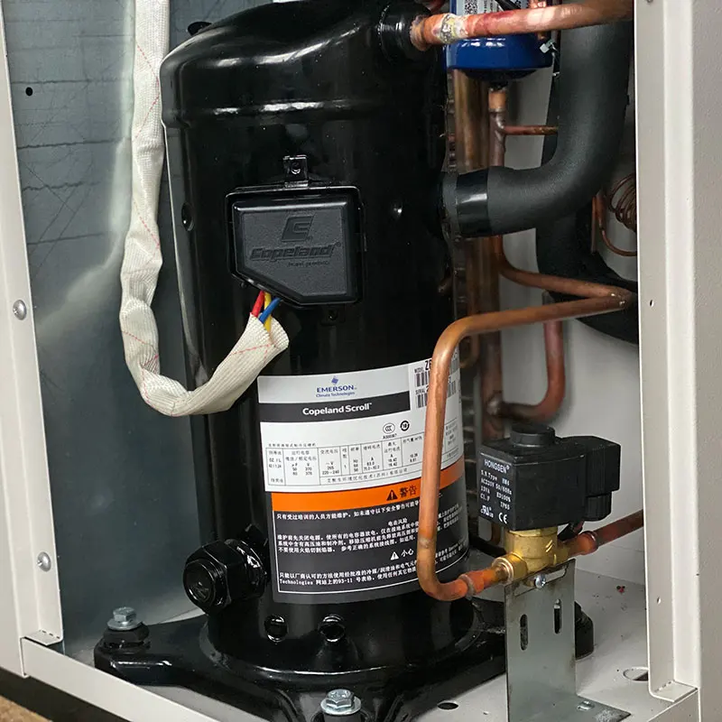 Quality 1 year warranty 380V condensing unit for cold room storage 4HP ZSI11KQE scroll  condensation freezer cold room uni