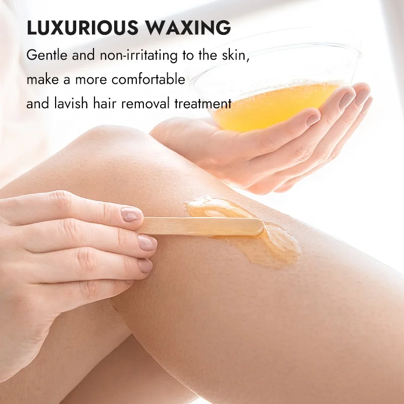 Factory Wholesale High Quality Deep Cleansing 100% Natural Plant Fragrance Metal Tin Can Micro Soft Wax for Hair Removal