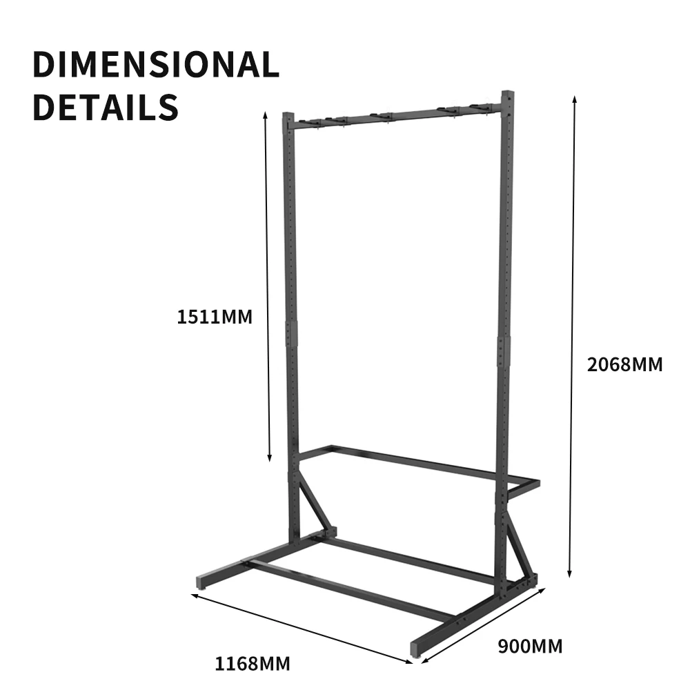 Indoor Garage Metal Floor Standing Bike Storage Display Stand Bicycle Organizer Rack