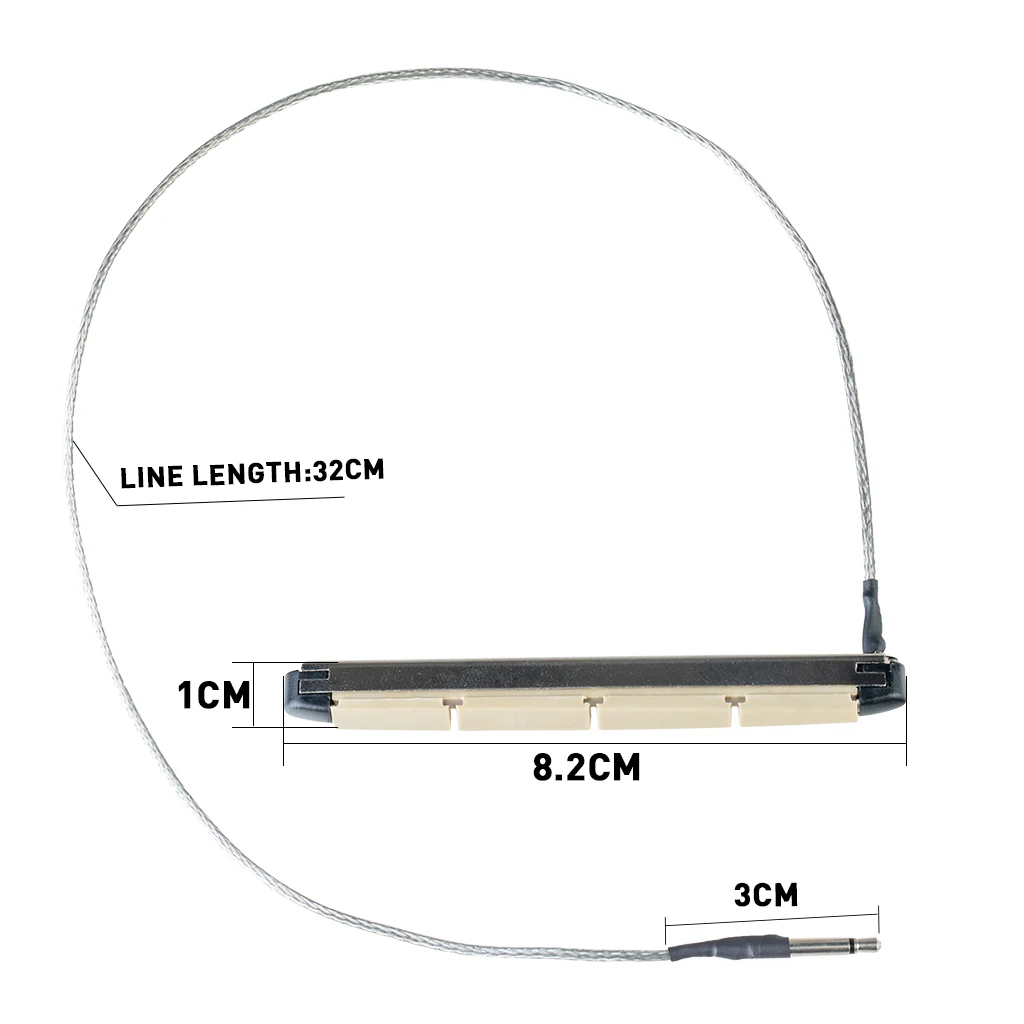 NAOMI Transducer Under Bridge Saddle Ceramic Piezo Pickup Stringed Instruments For 4 String UBass