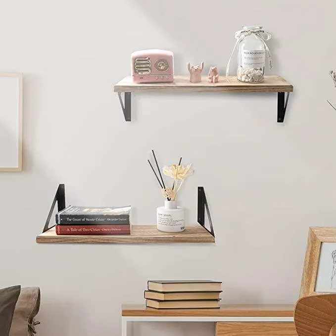 Multi Functional Home Decor Organizer for Clothes Pack of 4 Space Black Accessories Kitchen Wood Sets Storage Living Room Color