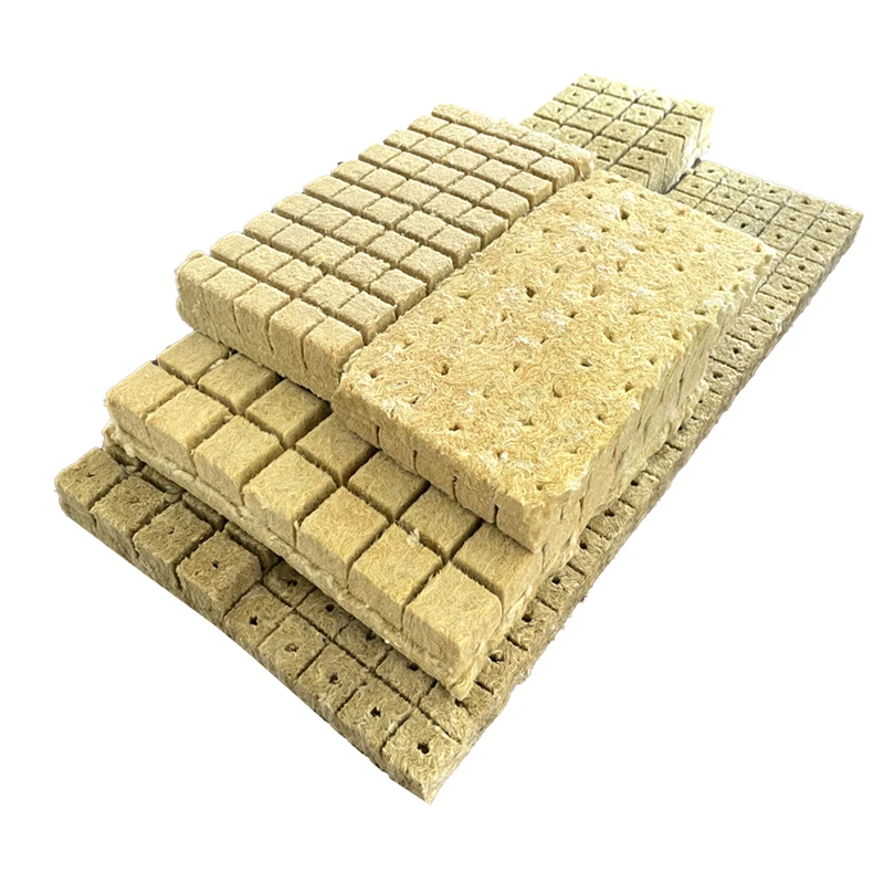 Rockwool 25*25*25 Seedling Block For Soilless Cultivation Of Rockwool