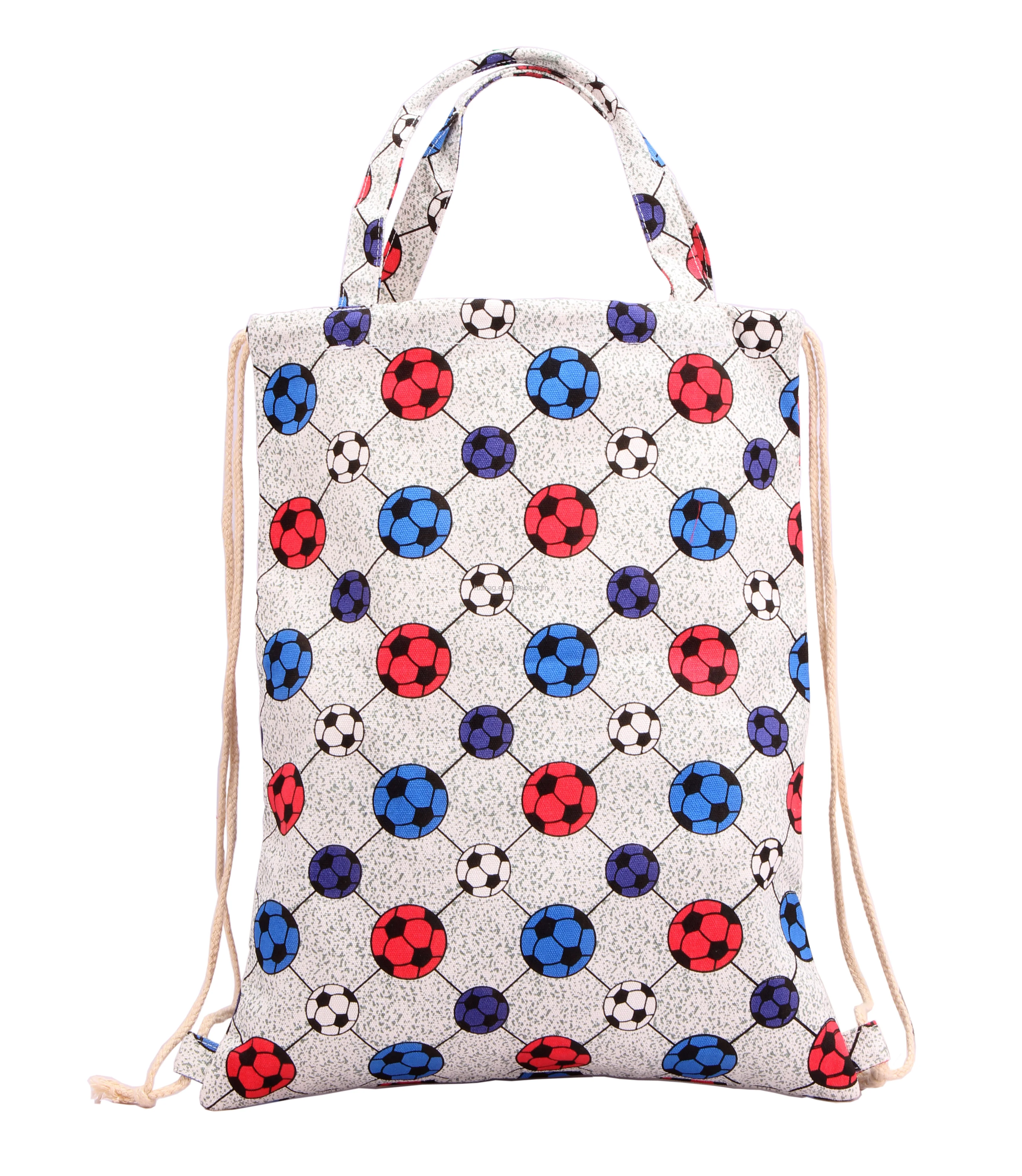 Wholesale Durable Cotton Drawstring Tote Bag Gifts Bag Accept Customized Logo Printing