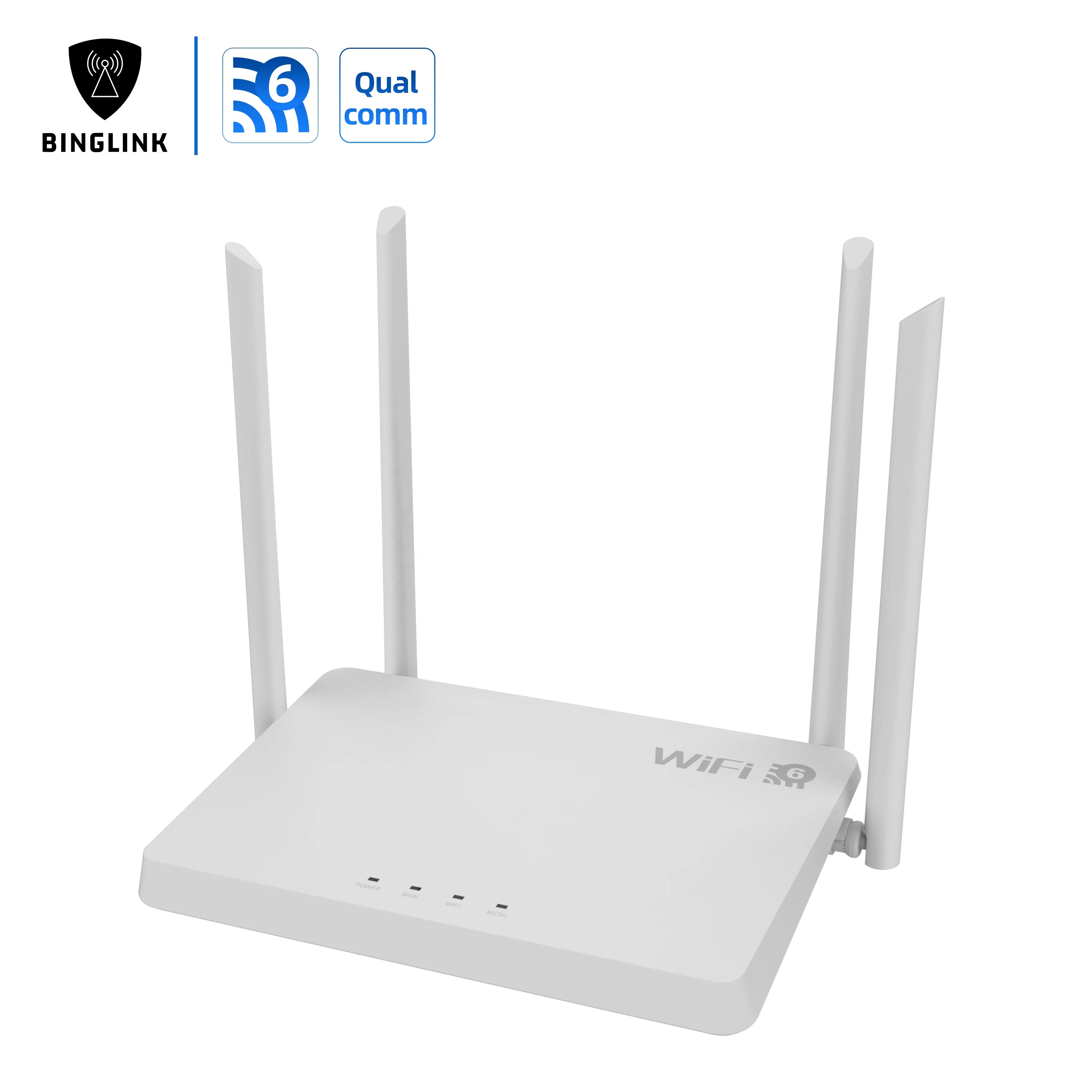 
2021 mesh routers wifi 6 New High Speed 1800Mbps wireless router wifi repeater Home Wall-Penetrating King 4*5dBi Antennas 