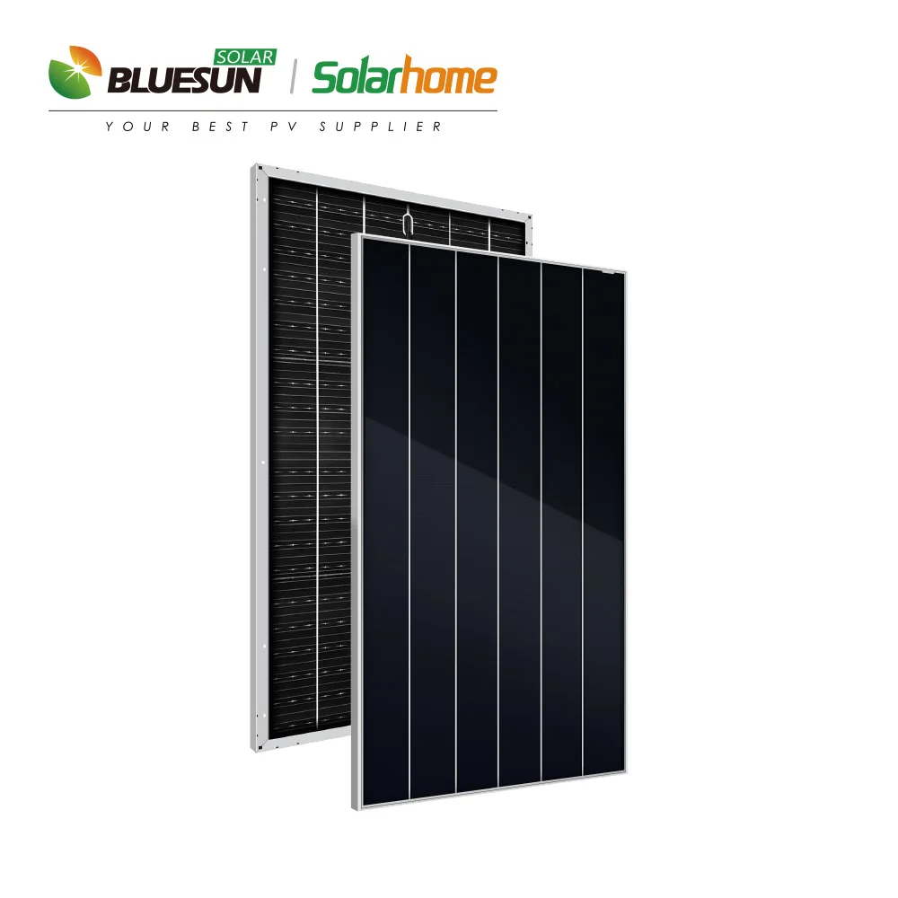 Bluesun bifacial solar modules and panels 720w 700w 690w 680w 675w cheap photovoltaic panels price