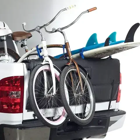 2024 Mountain Bike Cover Surfboard Tailgate Pad Car Truck Wakeboard Skimboard Paddle Board Pickup Tailgate Cover Protective Mat