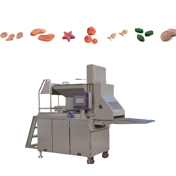 Hamburger meat ball chicken nugget vegetarian Meat Alternative Products Poultry forming machine