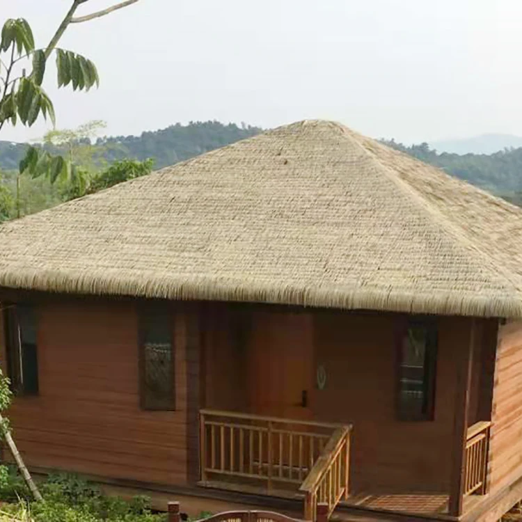 Fiber Thatch Roofing Flexible Synthetic Thatch Fence India