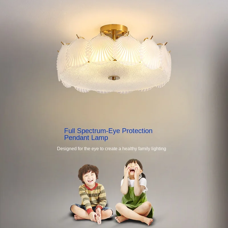 European Style Luxury Crystal Lamp Simple French Light Luxury Living Room Bedroom Ceiling Decoration Crystal Chandelier