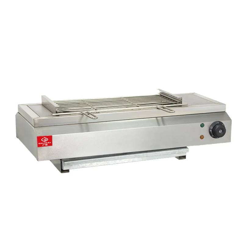 New 220v Electric Table Top Barbecue Grill Multi-Function Indoor Smokeless BBQ Equipment for Restaurant Use