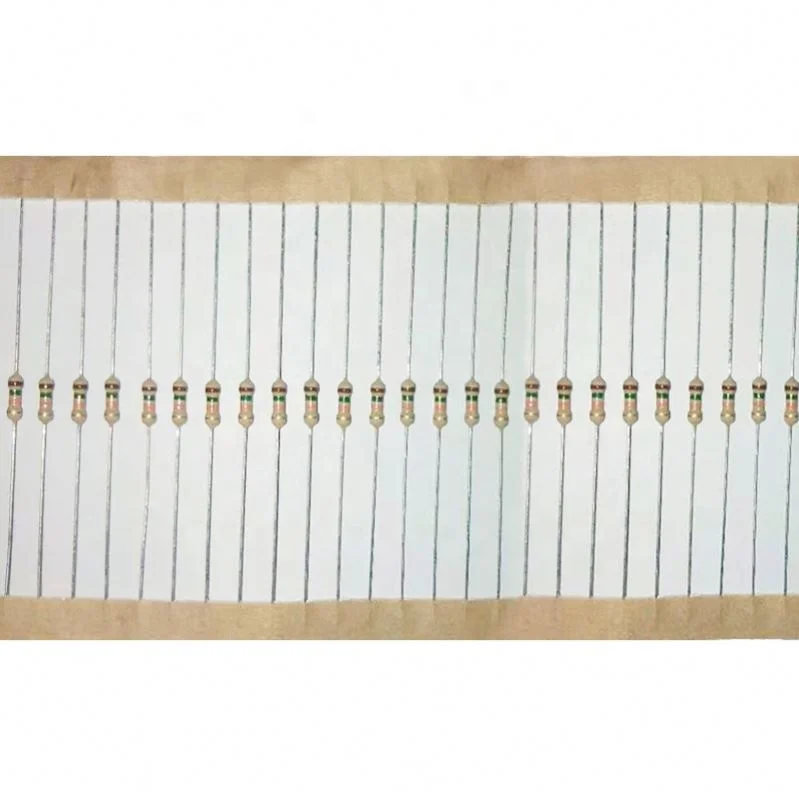 Carbon film resistors 1/4W 1Euro 5% five-color ring resistor