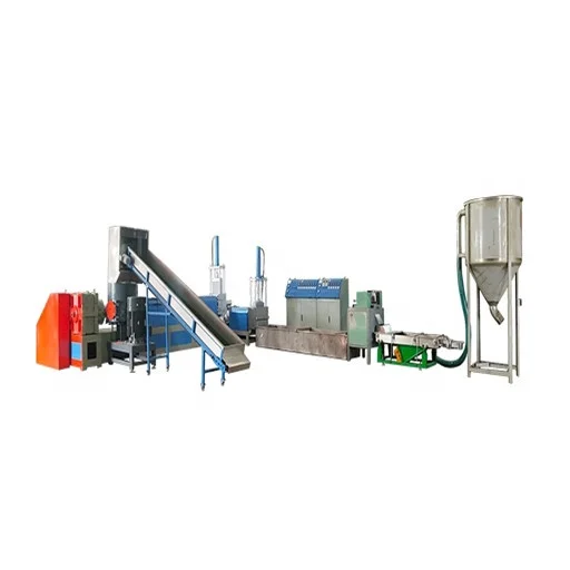SJ Two-level Venting-type Plastic Extruders System For ABS/PS/LDPE/HDPE/PP