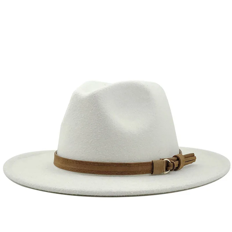  2021 Новая мода 17 видов цветов в сток Fedora шляпы Роскошные вечерние музыкального фестиваля мягкая фетровая