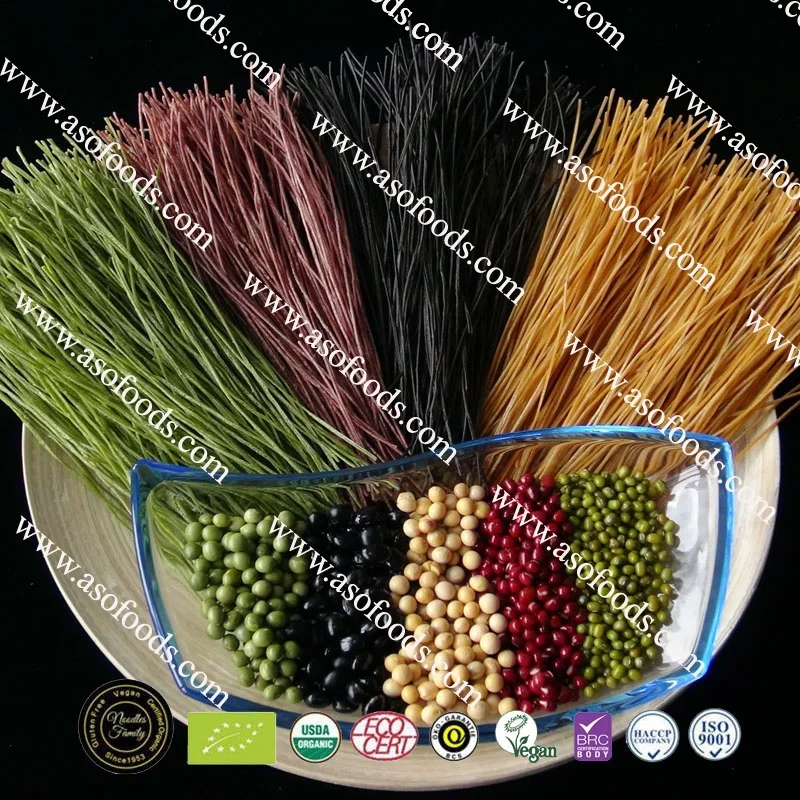 organic private label dry mung beans italian pasta spaghetti linguine products Chinese gluten free vegan food instant noodles
