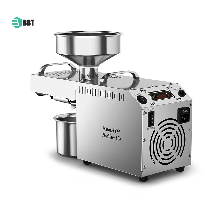 Small Scale Home Use Automatic Cold Press Peanut Avocado Sesame Soybean Olive Amaranth Seeds Oil Pressing Machine