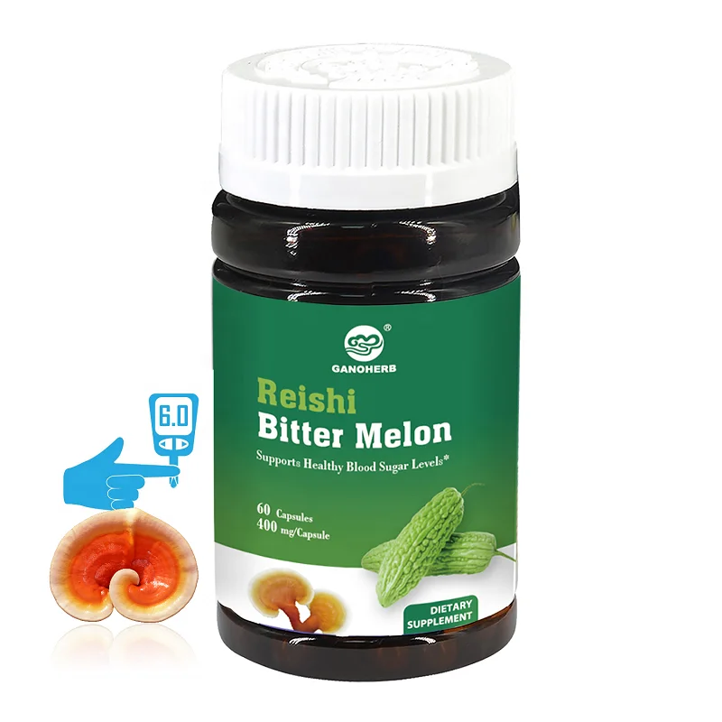 Immunity Boosters Reishi Mushroom Bitter Melon Capsule 3 Capsule/times, 2 Times/day Providing Energy 2 Years Box