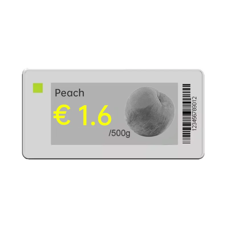 Smart e ink 2.9inch ESL Electronic Shelf Label esl supermarket solution epaper system retail supermarket price management