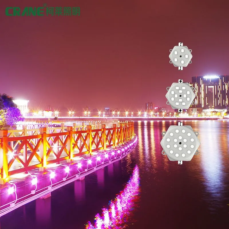 12mm Ws 2811 Bullet Pixel Led Light Rgb Pixel Led Bar Light Linear Strip Pixel 24v Led Light 3 Points