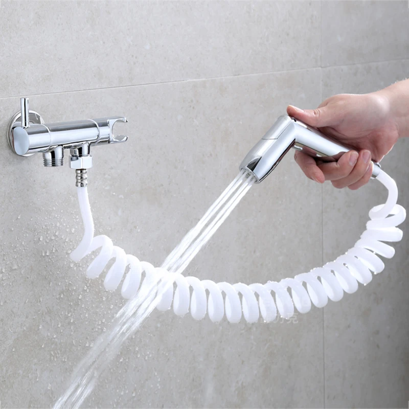 High Quality Portable Toilet Bidet Sprayer Set,  ABS Hand-held Bidet Toilet Sprayer